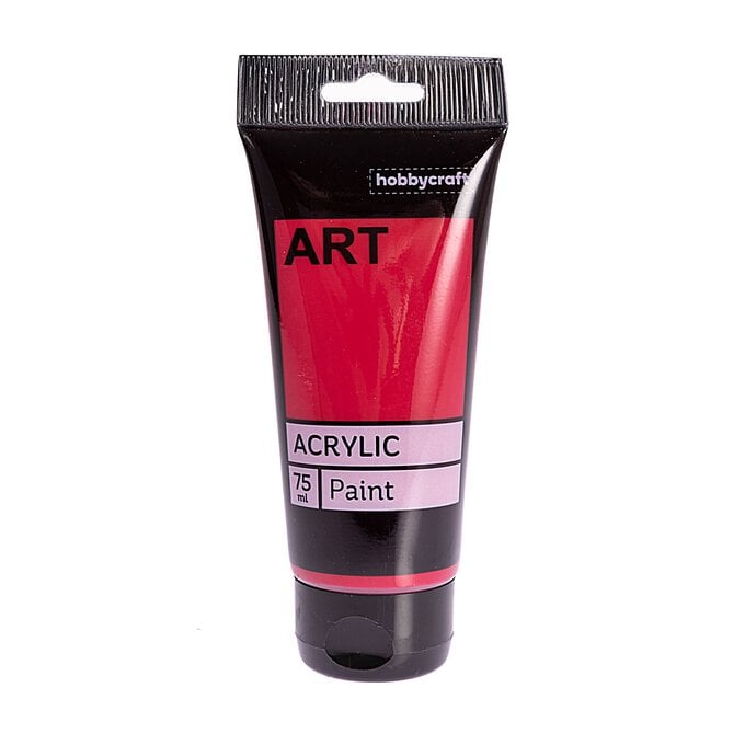 Blood Red Art Acrylic Paint 75ml image number 1