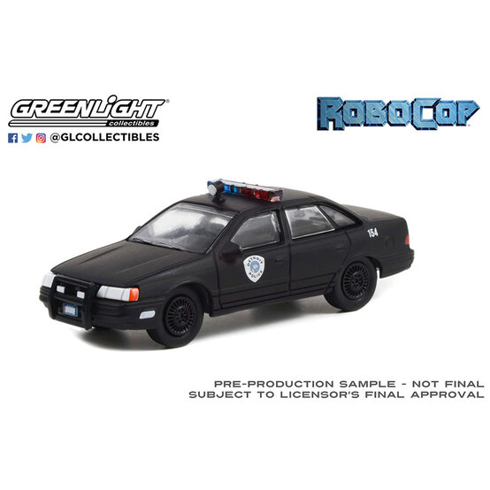 Robocop 1986 Ford Taurus LX Diecast Model 1:64 image number 2
