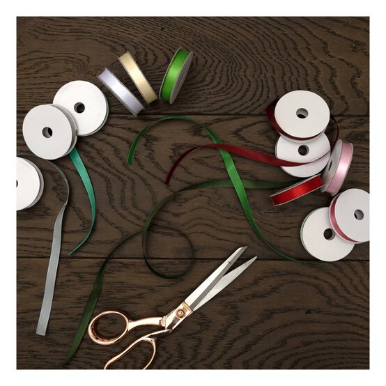Mixed Christmas Ribbons 2m 12 Pack image number 2