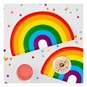 Ginger Ray Rainbow Paper Plates 8 Pack image number 2