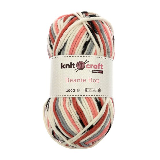 Knitcraft Rose Ash Beanie Bop 100g  image number 1