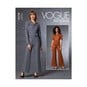 Vogue Jumpsuit and Belt Sewing Pattern V1719 (16-24) image number 1