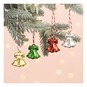 Metallic Bell Decorations 10 Pack image number 1