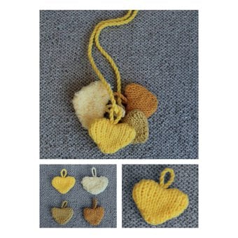 FREE PATTERN Sirdar Hayfield Snuggly Sublime Hearts Knitting Pattern