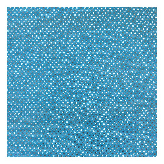 Turquoise Metallic Spot EVA Foam Sheet 22.5cm x 30cm image number 4