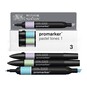Winsor & Newton Pastel Tones 1 Promarkers 3 Pack image number 4