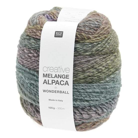 Rico Creative Pastel Melange Alpaca Wonderball DK 100g image number 1