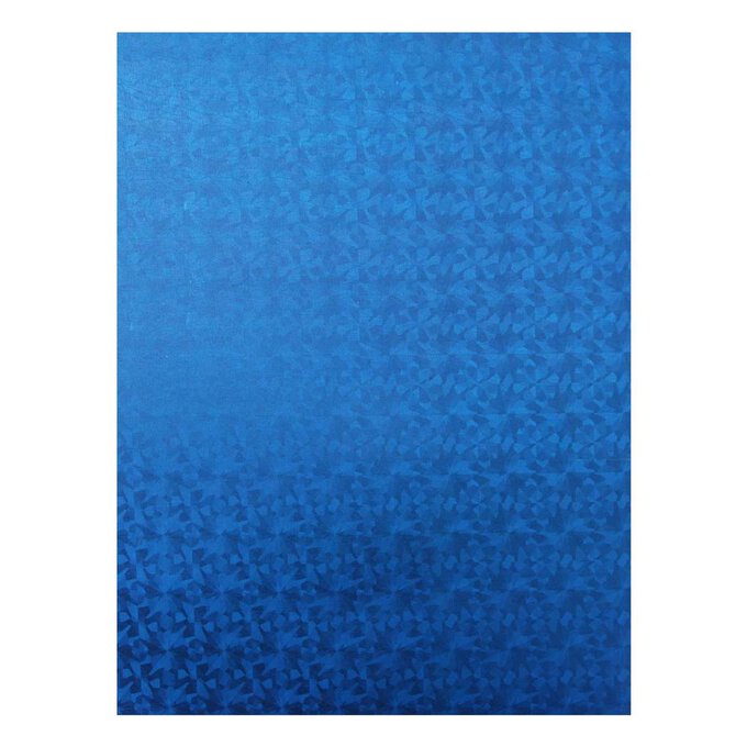 Blue Hologram Foam Sheet 22.5cm x 30cm image number 1