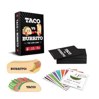Taco vs Burrito Card Game
