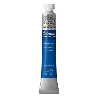 Winsor & Newton Ultramarine Cotman Watercolour Tube 8ml