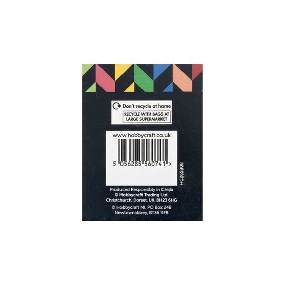 Spiral Bound Striped Scrapbook 12 x 12 Inches image number 5