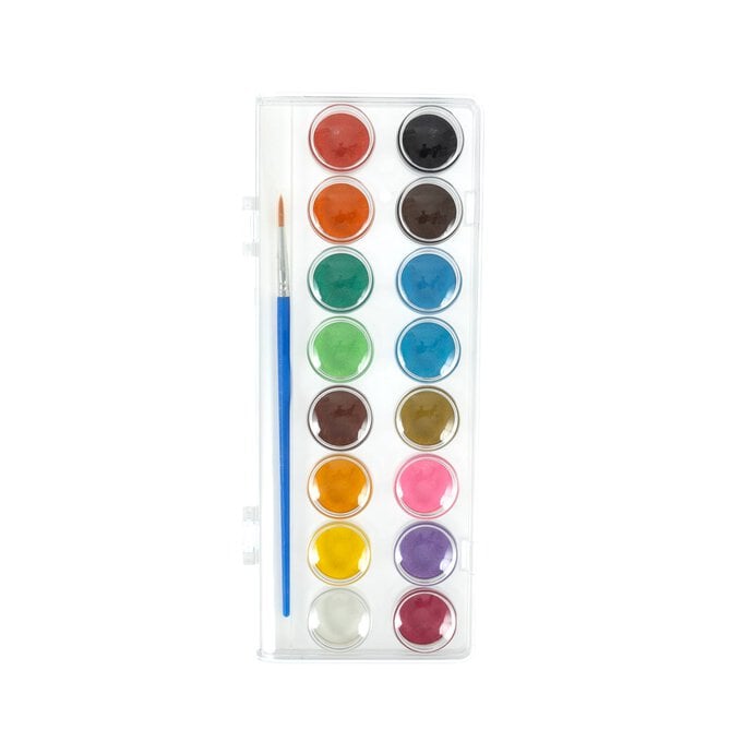 Watercolour Palette 16 Pack image number 1