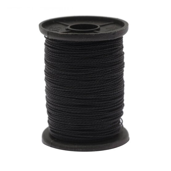 Black Beading Thread 40m image number 1