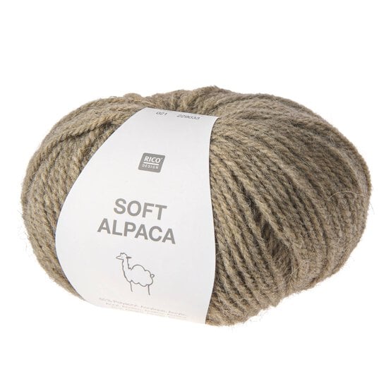 Rico Taupe Soft Alpaca DK 50g image number 1