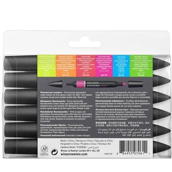 Winsor & Newton Promarker Neon 6 Pack image number 3