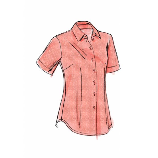 Vogue Women’s Blouse Sewing Pattern V8772 (14-22) image number 4