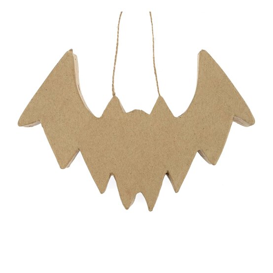 Mache Hanging Bat 20cm image number 2