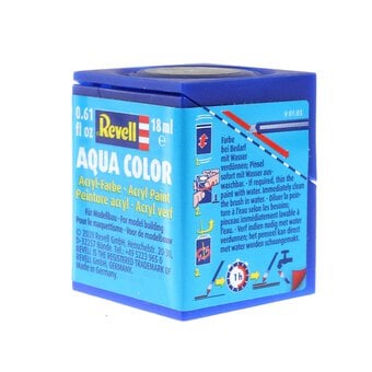Revell Dust Grey Matt Aqua Colour Acrylic Paint 18ml (177) image number 3
