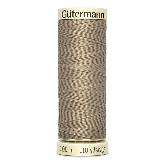 Gutermann Brown Sew All Thread 100m (263) image number 1