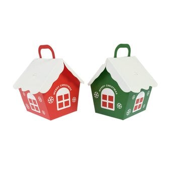 Christmas House Treat Boxes 2 Pack