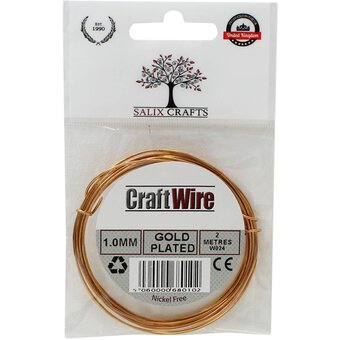 Salix Gold-Plated Wire 1mm x 2m