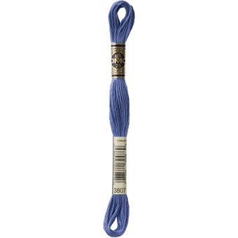 DMC Blue Mouline Special 25 Cotton Thread 8m (3807) image number 3