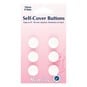 Hemline Self-Cover Buttons 15mm 6 Pack image number 1