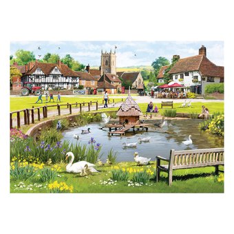 Summer Village Jigsaw Puzzle 1000 Pieces
