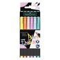 Faber-Castell Pastel Black Edition Brush Pen 6 Pack  image number 1