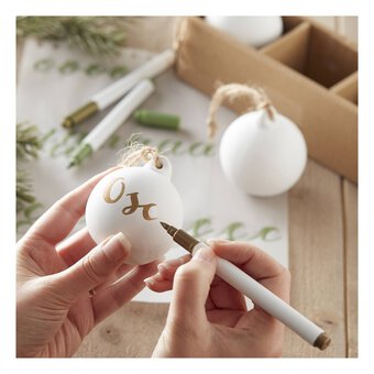 Ceramic Bauble with Jute 36 Pack Bundle
