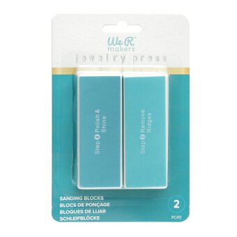 We R Makers Jewellery Press Sanding Blocks 2 Pack