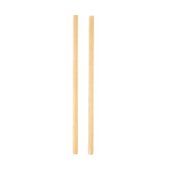 Natural Birch Wood Macramé Dowels 2 Pieces