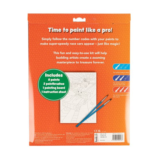 Race Car Paint by Numbers image number 5