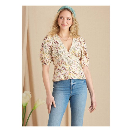 Simplicity Women’s Blouse Sewing Pattern S9606 (6-14) image number 5