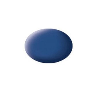 Revell Blue Matt Aqua Colour Acrylic Paint 18ml (156)