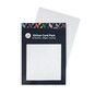 Silver Glitter Card A4 16 Pack image number 1