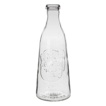 Clear Glass Bottle 1 Litre