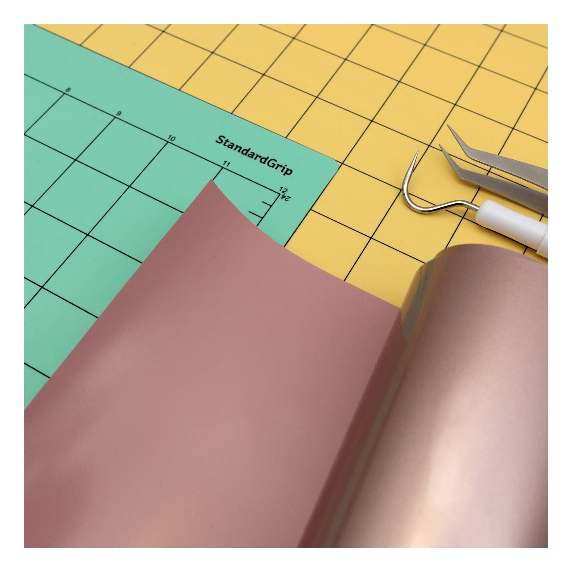 Siser Rose Gold Easyweed Heat Transfer Vinyl 30cm x 50cm Hobbycraft