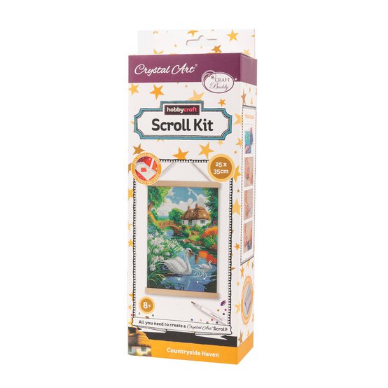 Crystal Art Country Haven Scroll Kit image number 1