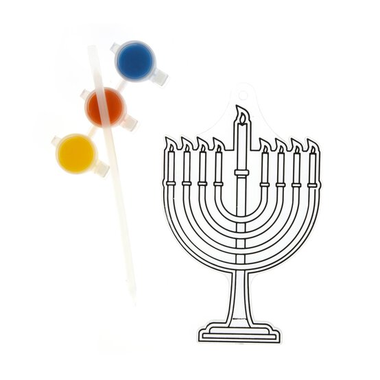 Menorah Suncatcher Kit image number 1