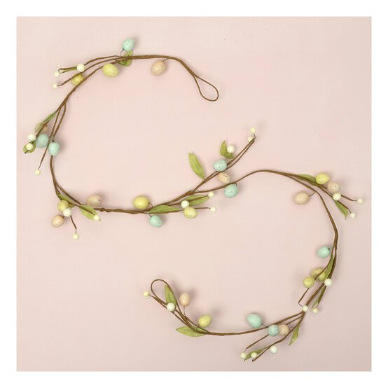 Pastel Egg Garland 1.5m image number 1
