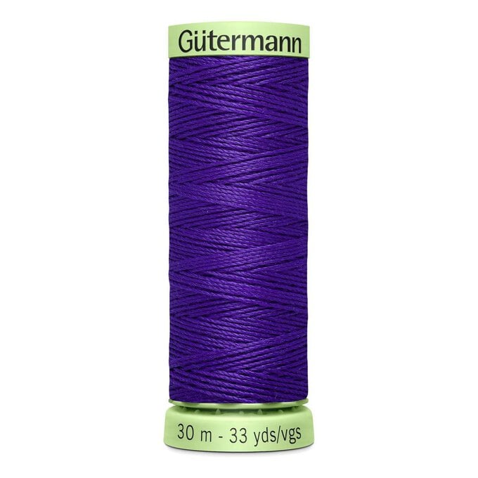 Gutermann Purple Top Stitch Thread 30m (810) image number 1
