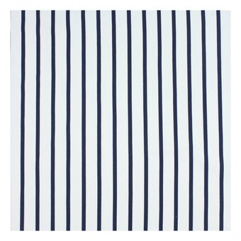 Breton Stripe Cotton Spandex Jersey Fabric by the Metre image number 2