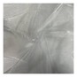 Silver Crystal Organza Fabric by the Metre image number 1