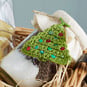 How to Crochet a Christmas Tree Gift Tag image number 1