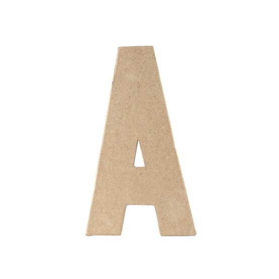 Mache Letter A 20cm image number 5