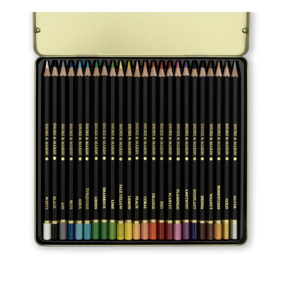 Shore & Marsh Watercolour Pencils 24 Pack image number 5