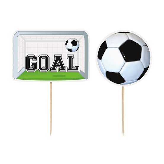 Football Cupcake Toppers 6 Pack image number 2