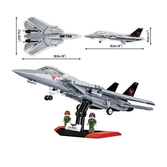 COBI Top Gun: Maverick Grumman F-14 Tomcat Set 1:48 image number 3