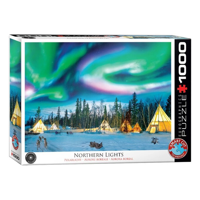 Eurographics Northern Lights Jigsaw Puzzle 1000 Pieces image number 1